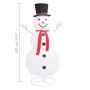 Muñeco de nieve de Navidad con luces LED tela lujosa 180 cm de , Luces de Navidad - Ref: Foro24-329762, Precio: 122,82 €, Des...
