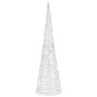 Cono de luz LED de pirámide decorativo acrílico azul 120 cm by , Christmas lights - Ref: Foro24-329807, Price: 72,01 €, Disco...