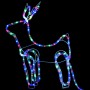 Renos y trineo de Navidad decoración jardín 576 LEDs by , Christmas lights - Ref: Foro24-329813, Price: 83,19 €, Discount: %