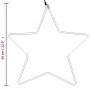 Figura de estrella de Navidad con 48 LEDs blanco cálido 56 cm by , Christmas lights - Ref: Foro24-343292, Price: 32,46 €, Dis...