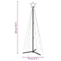 Árbol de Navidad cónico 200 LED blanco frío 70x180 cm by , Christmas trees - Ref: Foro24-343502, Price: 108,32 €, Discount: %