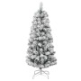 Árbol de Navidad artificial con bisagras y nieve flocada 120 cm von , Weihnachtsbäume - Ref: Foro24-358379, Preis: 44,53 €, R...