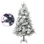 Árbol de Navidad con nieve, luces LED y piñas PVC y PE 195 cm von , Weihnachtsbäume - Ref: Foro24-3094561, Preis: 256,18 €, R...