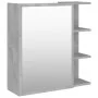Badspiegelschrank Sperrholz grau Beton 62,5x20,5x64 cm von vidaXL, Badezimmerwaschtische - Ref: Foro24-803312, Preis: 70,26 €...