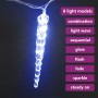 Luces carámbanos de Navidad control remoto 40 uds acrílico azul by , Christmas lights - Ref: Foro24-328614, Price: 22,78 €, D...