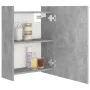 Badspiegelschrank Sperrholz grau Beton 62,5x20,5x64 cm von vidaXL, Badezimmerwaschtische - Ref: Foro24-803312, Preis: 70,26 €...