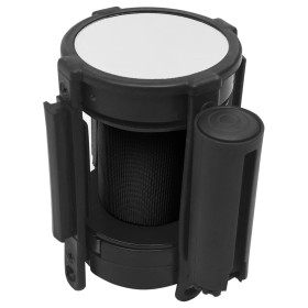 Barrera de cinta retráctil negro 200 cm by , Safety barriers - Ref: Foro24-51162, Price: 15,75 €, Discount: %