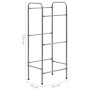 Estantería almacenaje para 3 cajas acero plateado 50x33x116 cm von , Industrieregale - Ref: Foro24-285212, Preis: 49,30 €, Ra...