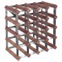 Botellero para 20 botellas madera maciza de pino marrón by , Wine racks - Ref: Foro24-340892, Price: 61,27 €, Discount: %