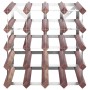 Botellero para 20 botellas madera maciza de pino marrón by , Wine racks - Ref: Foro24-340892, Price: 61,27 €, Discount: %