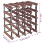 Botellero para 20 botellas madera maciza de pino marrón by , Wine racks - Ref: Foro24-340892, Price: 61,27 €, Discount: %