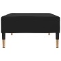 Reposapiés de terciopelo negro 78x56x32 cm by , Ottomans - Ref: Foro24-337704, Price: 89,59 €, Discount: %