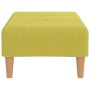 Reposapiés de tela verde 78x56x32 cm by , Ottomans - Ref: Foro24-337752, Price: 54,45 €, Discount: %