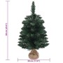 Árbol de Navidad preiluminado con luces y soporte verde 60 cm von , Weihnachtsbäume - Ref: Foro24-332848, Preis: 18,40 €, Rab...