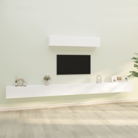 Set de muebles para TV 6 piezas madera contrachapada blanco von , TV-Möbel - Ref: Foro24-3114606, Preis: 355,92 €, Rabatt: %