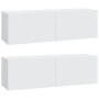 Set de muebles para TV 6 piezas madera contrachapada blanco von , TV-Möbel - Ref: Foro24-3114606, Preis: 355,92 €, Rabatt: %