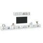 Set de muebles para TV 6 piezas madera contrachapada blanco von , TV-Möbel - Ref: Foro24-3114606, Preis: 355,92 €, Rabatt: %