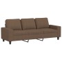 Juego de sofás 3 piezas tela marrón von , Sofas - Ref: Foro24-3201909, Preis: 588,00 €, Rabatt: %