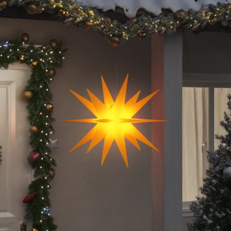 Lámpara de Navidad con LED plegable amarilla 100 cm by , Christmas lights - Ref: Foro24-356195, Price: 61,35 €, Discount: %