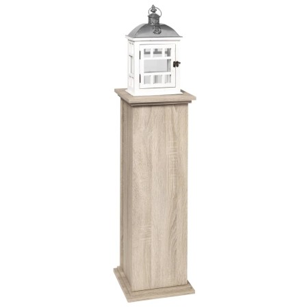 FMD Mesita decorativa con puerta color roble 88,5 cm by , Side tables - Ref: Foro24-428724, Price: 91,46 €, Discount: %