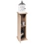 FMD Mesita decorativa con puerta color roble 88,5 cm by , Side tables - Ref: Foro24-428724, Price: 91,46 €, Discount: %