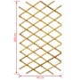 Nature Enrejado de jardín 45x180 cm bambú 6040720 von , Pergolen, Bögen und Gartenspaliere - Ref: Foro24-409343, Preis: 28,21...