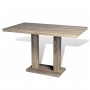 Mesa de salón comedor rectangular de MDF apariencia de roble von , Küchen- und Esstische - Ref: Foro24-241316, Preis: 242,34 ...