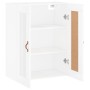 Armario de pared madera ingeniería blanco brillo 69,5x34x90 cm by , Sideboards - Ref: Foro24-830358, Price: 76,68 €, Discount: %