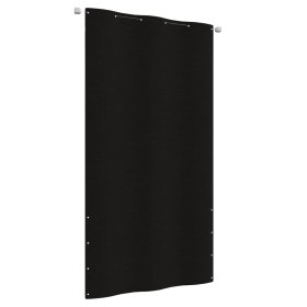 Toldo pantalla para balcón de tela oxford negro 120x240 cm von , Sonnenschirme - Ref: Foro24-148555, Preis: 28,48 €, Rabatt: %