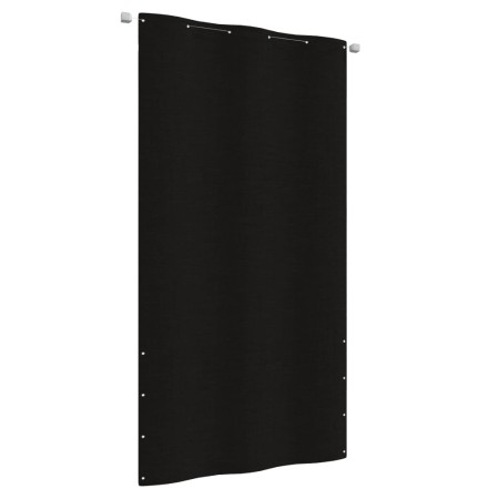 Toldo pantalla para balcón de tela oxford negro 120x240 cm by , Umbrellas - Ref: Foro24-148555, Price: 28,48 €, Discount: %