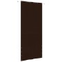 Toldo pantalla para balcón tela oxford marrón 120x240 cm de , Sombrillas - Ref: Foro24-148560, Precio: 29,94 €, Descuento: %
