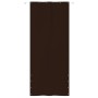 Toldo pantalla para balcón tela oxford marrón 120x240 cm de , Sombrillas - Ref: Foro24-148560, Precio: 29,94 €, Descuento: %