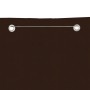 Toldo pantalla para balcón tela oxford marrón 120x240 cm de , Sombrillas - Ref: Foro24-148560, Precio: 29,94 €, Descuento: %