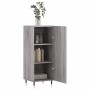 Aparador madera de ingeniería gris Sonoma 34,5x34x90 cm von , Sideboards - Ref: Foro24-828522, Preis: 67,37 €, Rabatt: %