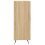 Aparador madera contrachapada color roble Sonoma 34,5x34x90 cm by , Sideboards - Ref: Foro24-830415, Price: 65,44 €, Discount: %