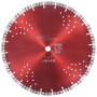 Disco de corte de diamante con turbo y agujeros acero 350 mm
