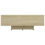 Couchtisch aus eichenfarbenem Sperrholz, 85 x 55 x 31 cm von vidaXL, Couchtisch - Ref: Foro24-803383, Preis: 48,02 €, Rabatt: %