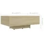 Couchtisch aus eichenfarbenem Sperrholz, 85 x 55 x 31 cm von vidaXL, Couchtisch - Ref: Foro24-803383, Preis: 50,76 €, Rabatt: %