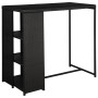 Set comedor de jardín 5 piezas y cojines ratán sintético negro by , Garden sets - Ref: Foro24-44177, Price: 319,82 €, Discoun...