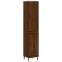 Aparador alto madera contrachapada roble marrón 34,5x34x180 cm von , Sideboards - Ref: Foro24-3199128, Preis: 121,27 €, Rabat...