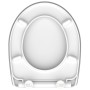 SCHÜTTE Asiento de WC Duroplast con brillo y cierre suave MAGIC LIGHT von , Toiletten- und Bidetsitze - Ref: Foro24-435116, P...