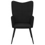 Sillón de relax de tela negro by , Armchairs - Ref: Foro24-327947, Price: 115,94 €, Discount: %