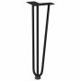 Patas de mesa tipo horquilla 4 uds acero macizo negro 42 cm von , Tischbeine - Ref: Foro24-4012440, Preis: 49,55 €, Rabatt: %