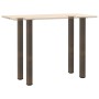 Patas para mesa de centro 4 uds acero acero natural 90-92 cm de , Patas para mesas - Ref: Foro24-4012475, Precio: 99,57 €, De...