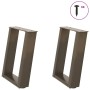 Patas para mesa de centro en forma de U 2 uds antracita acero by , Table legs - Ref: Foro24-4012759, Price: 60,26 €, Discount: %