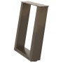 Patas para mesa de centro en forma de U 2 uds antracita acero by , Table legs - Ref: Foro24-4012759, Price: 60,26 €, Discount: %