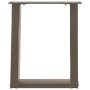 Patas para mesa de centro en forma de U 2 uds antracita acero by , Table legs - Ref: Foro24-4012759, Price: 60,26 €, Discount: %