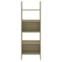 Estantería madera contrachapada color roble Sonoma 60x35x180 cm de vidaXL, Librerías y estanterías - Ref: Foro24-803410, Prec...