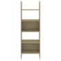 Regal aus Sonoma-Eichensperrholz, 60 x 35 x 180 cm von vidaXL, Bücherregale und Regale - Ref: Foro24-803410, Preis: 56,59 €, ...