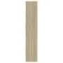 Estantería madera contrachapada color roble Sonoma 60x35x180 cm de vidaXL, Librerías y estanterías - Ref: Foro24-803410, Prec...